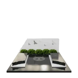 Мемориальный комплекс на могилу "Свобода Души"