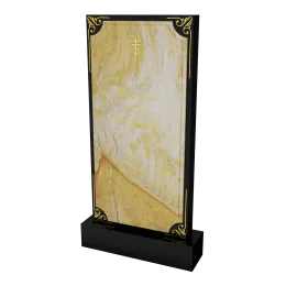 Памятник с флорентийской мозаикой "Каменный узор №14"