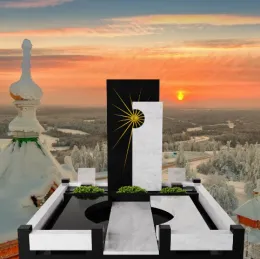 Мемориальный комплекс на могилу "Парящая Душа"