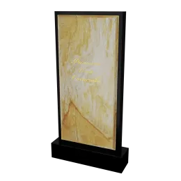 Памятник с флорентийской мозаикой "Каменный узор №1"