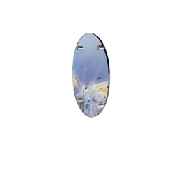 Овальное стекло на памятник ДПЛ