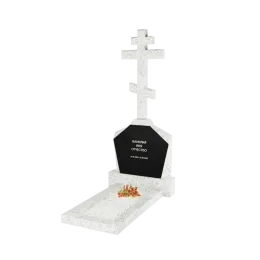 Вертикальный памятник "Крест на Голгофе"