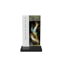 Памятник из стекла "Ночные бабочки"