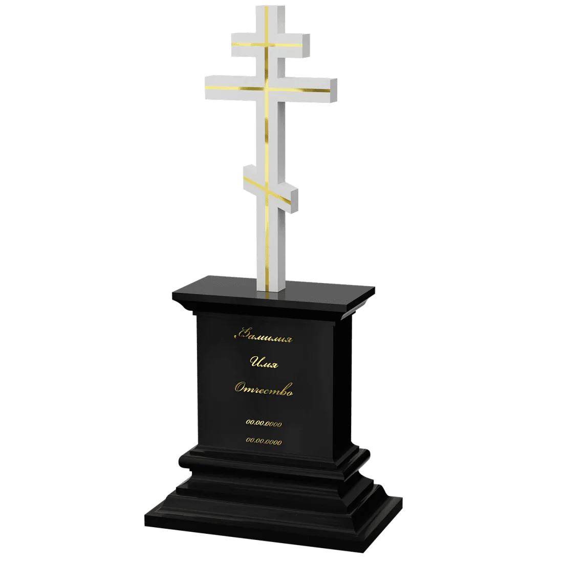 Вертикальный памятник "Славящий Бога" 5 