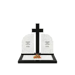 Горизонтальный памятник "Равенство" 9