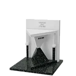 Современный памятник  "Время"