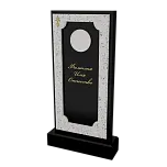 Памятник с флорентийской мозаикой "Каменный узор №22"