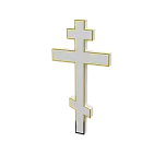 Вертикальный памятник "Крест Оформление"