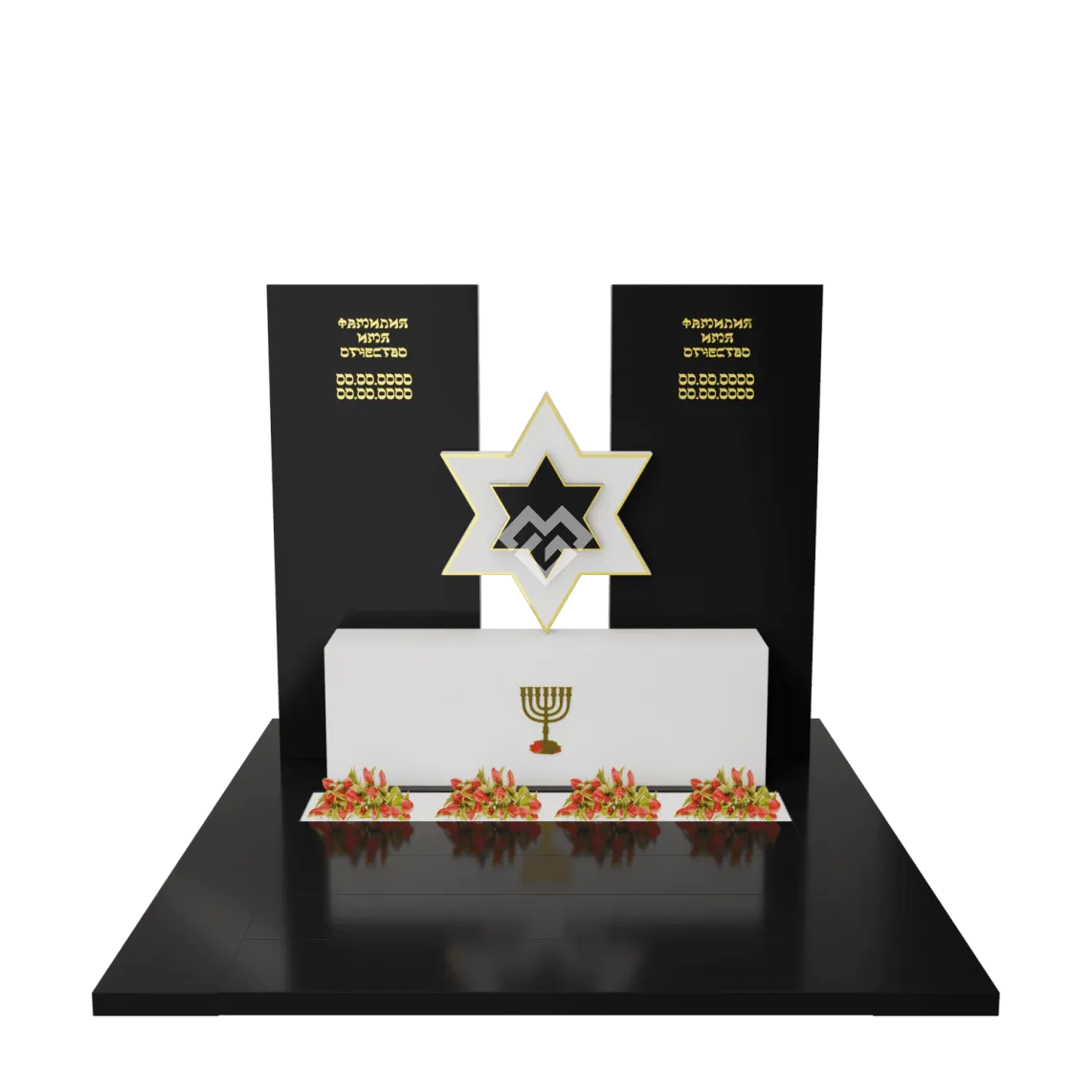 Иудейский памятник "Щит Давида" 3