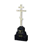 Вертикальный памятник "Крест на Голгофе II" 10