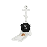 Вертикальный памятник "Крест на Голгофе"