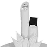 Вертикальный памятник "Лотос Души" 6