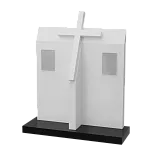 Горизонтальный памятник "Крест Распятия" 11