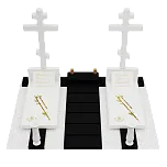 Мемориальный комплекс на могилу "Призвание Души" 13