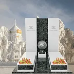 Мемориальный комплекс на могилу "Духовный Свет" 10