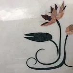 Памятник с флорентийской мозаикой "Лилия"