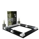 Памятник из стекла "Двойной стекло+гранит" 4