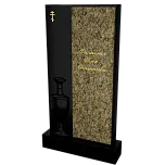 Памятник с флорентийской мозаикой "Каменный узор №7"