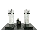 Современный памятник  "Нирвана" 8