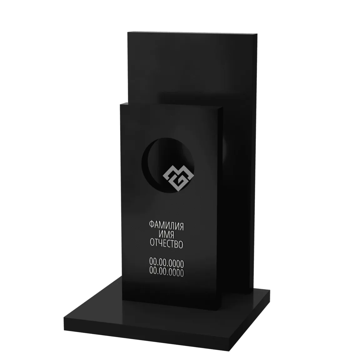 Вертикальный памятник "Слова Души" 6