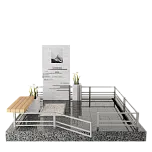 Мемориальный комплекс на могилу "Жемчуг Души"