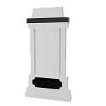 Вертикальный памятник "Замысел Души"