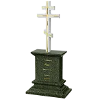 Вертикальный памятник "Славящий Бога" 8