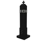 Памятник военному и участнику СВО "Обелиск с крестом"