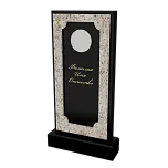 Памятник с флорентийской мозаикой "Каменный узор №22"