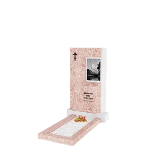 Вертикальный памятник "Взгляд Души"