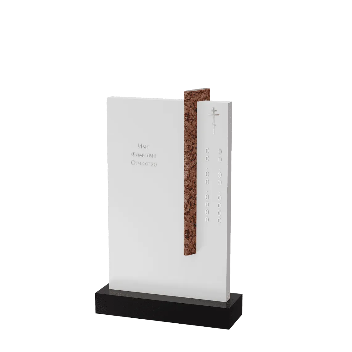 Вертикальный памятник "Нить Жизни" 7 