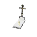 Вертикальный памятник "Гранитная Колыбель" 22