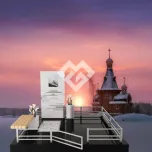 Мемориальный комплекс на могилу "Жемчуг Души" 9