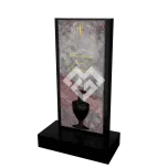 Памятник с флорентийской мозаикой "Каменный узор №6" 40
