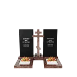 Горизонтальный памятник "Венец" 18