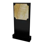 Памятник с флорентийской мозаикой "Каменный узор №4"