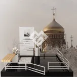 Мемориальный комплекс на могилу "Жемчуг Души" 8