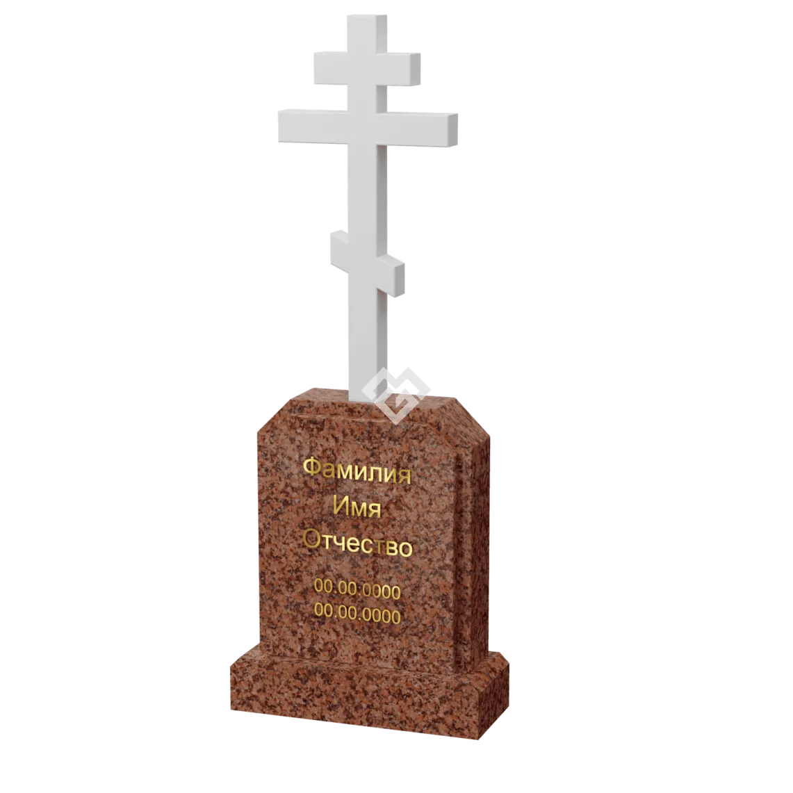 Вертикальный памятник "Безмолвная молитва" 6