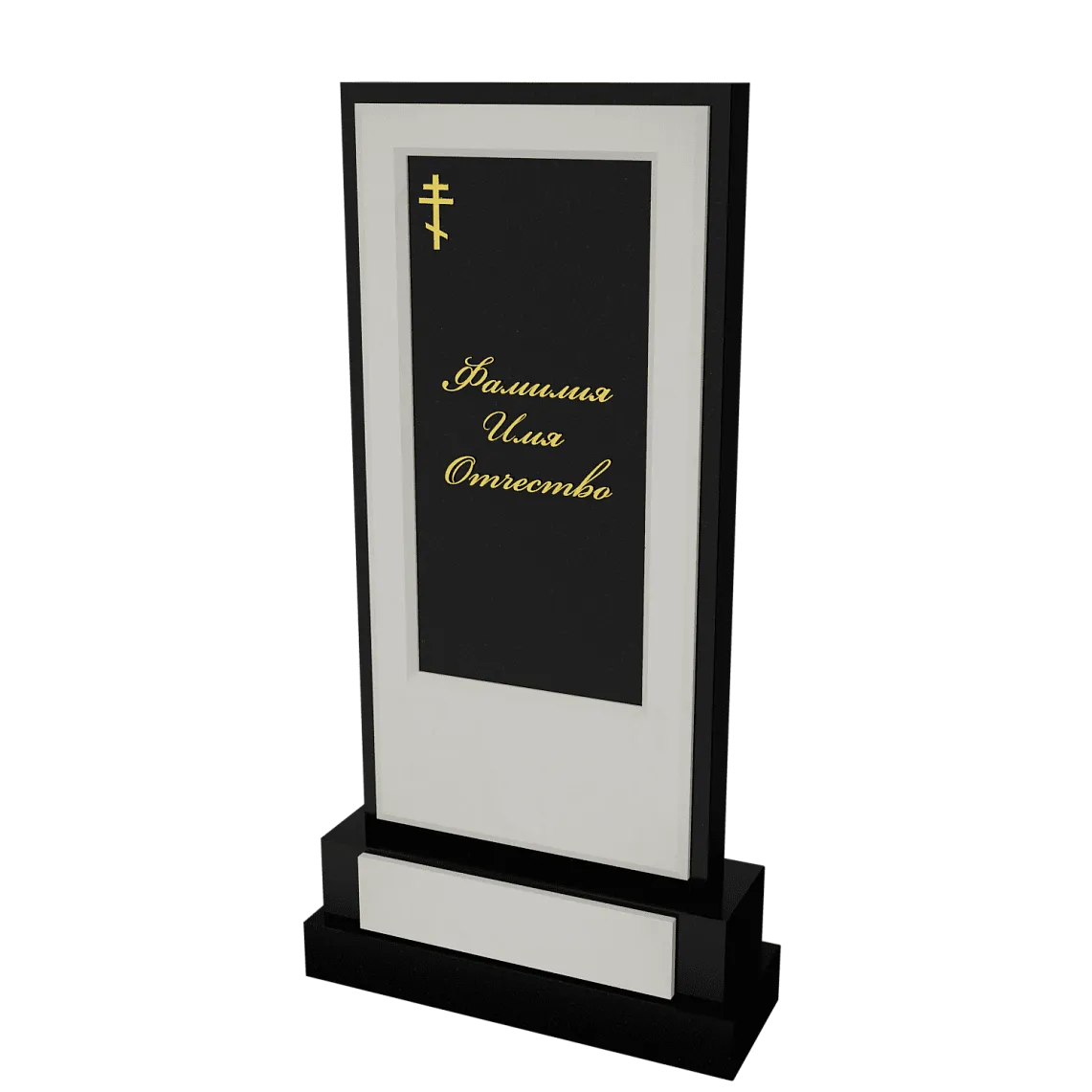 Памятник с флорентийской мозаикой "Каменный узор №15" 11 