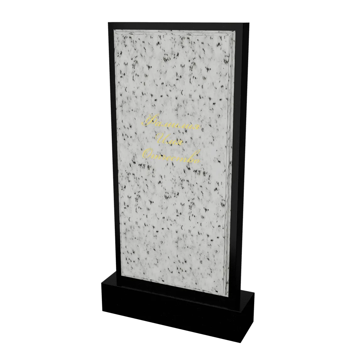 Памятник с флорентийской мозаикой "Каменный узор №1" 5 