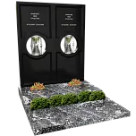 Мемориальный комплекс на могилу "Песочные Часы"