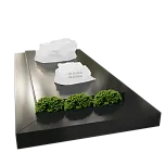 Памятник для урны с прахом "Сад Камней"