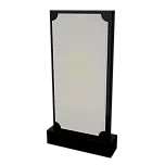 Памятник с флорентийской мозаикой "Каменный узор №3"