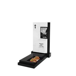 Вертикальный памятник "Взгляд Души"