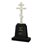 Вертикальный памятник "Крест на Голгофе I" 9