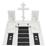 Мемориальный комплекс на могилу "Призвание Души" 14