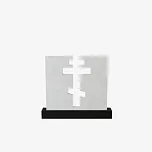 Горизонтальный памятник "Православный крест"