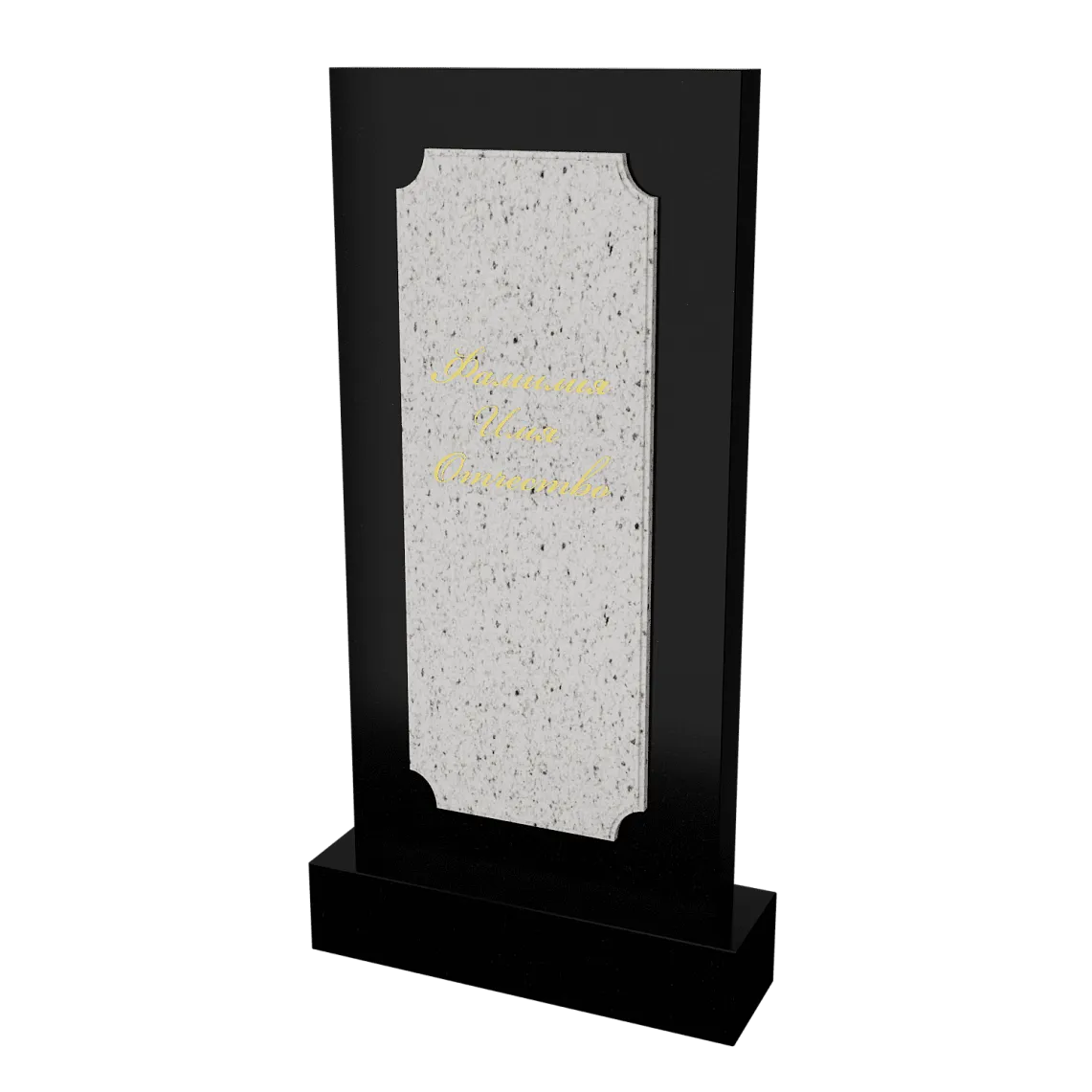 Памятник с флорентийской мозаикой "Каменный узор №12" 1 