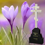 Вертикальный памятник "Крест на Голгофе II" 7