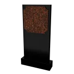 Памятник с флорентийской мозаикой "Каменный узор №4"